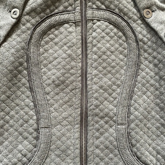 Sz2*Rare*Lululemon Special Edition Scuba hoodie detachable sleeves deep coal EUC - Picture 14 of 16